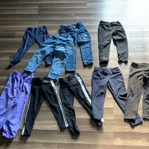 9 pairs of girls jeans, pants and leggings 5 6
